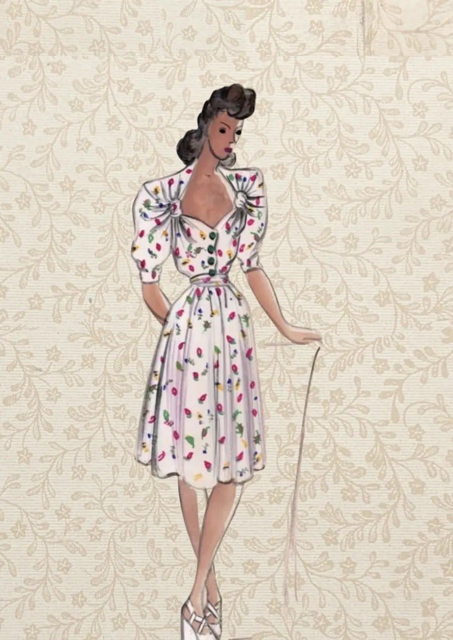 Period illustration of Ann