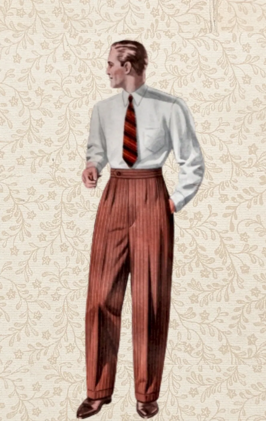 Period illustration of James