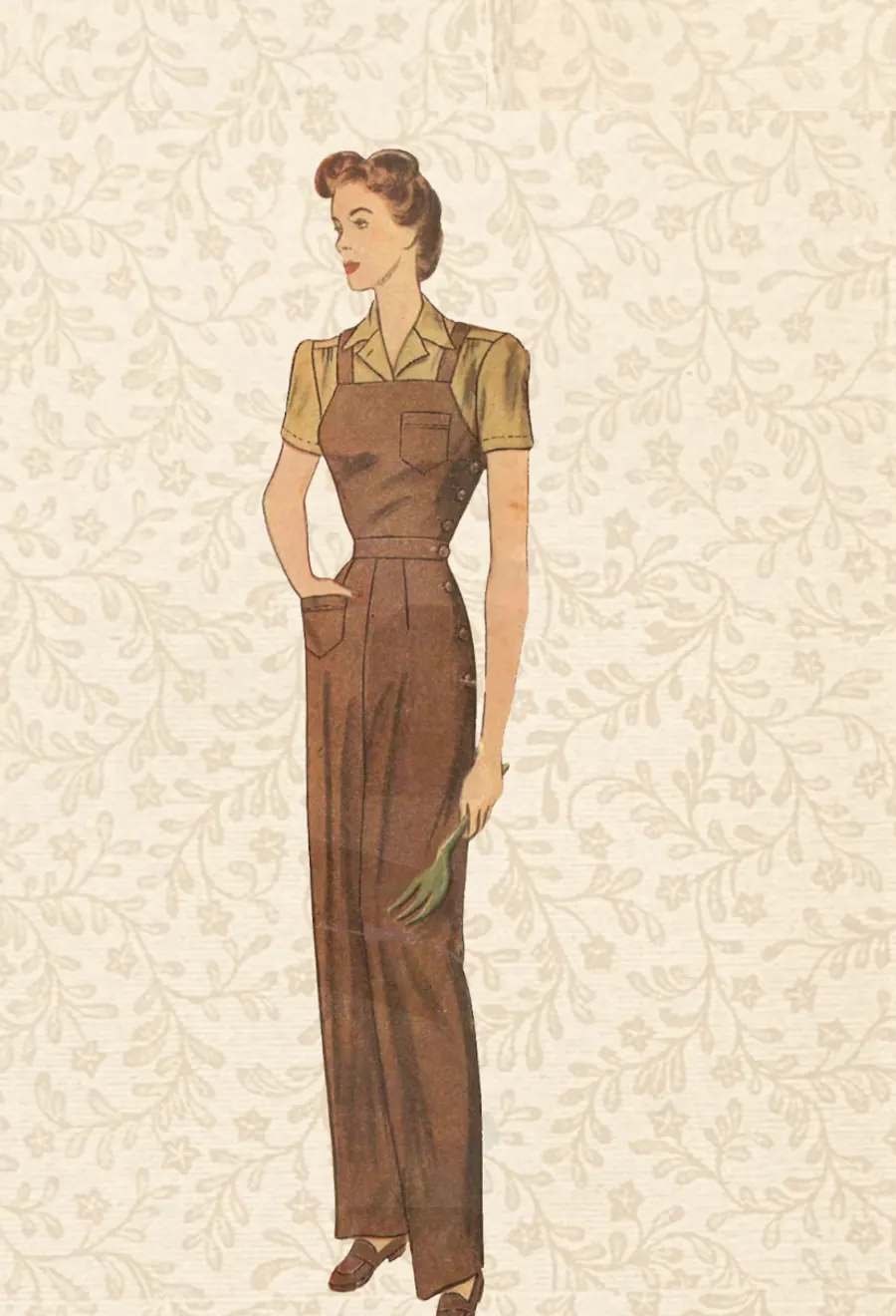 Period illustration of Katherine
